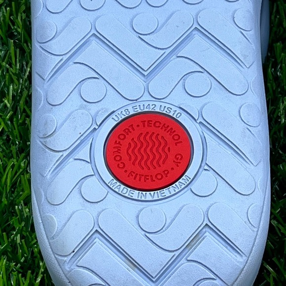 Fitflop Women Light‎ Blue Comfort Technology Thong Flip Flop Sandals Size 10